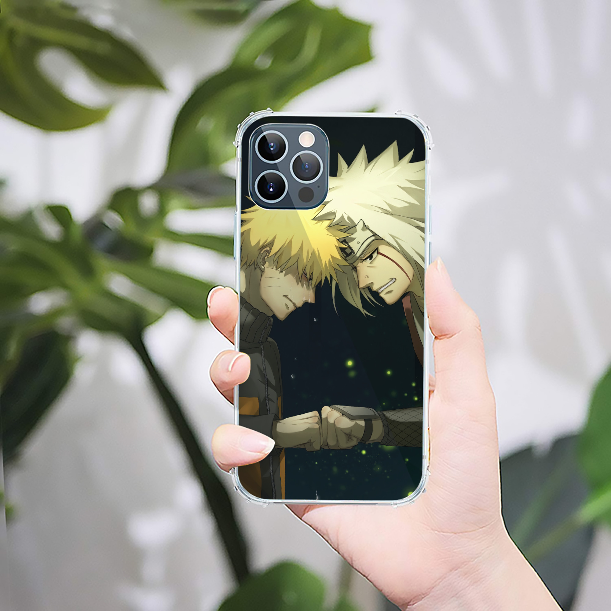 （画像用） NARUTO -ナルト- NARUTO -ナルト- 疾風伝 【iPhone 12シリーズ対応】透明スマホケース（クリアソフトケース）
